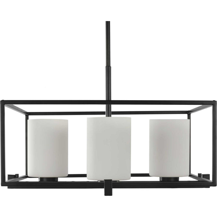 Myhouse Lighting Progress Lighting - P400226-031 - Four Light Chandelier - Chadwick - Black