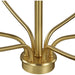 Myhouse Lighting Progress Lighting - P400227-012 - Six Light Foyer Chandelier - Bonita - Satin Brass