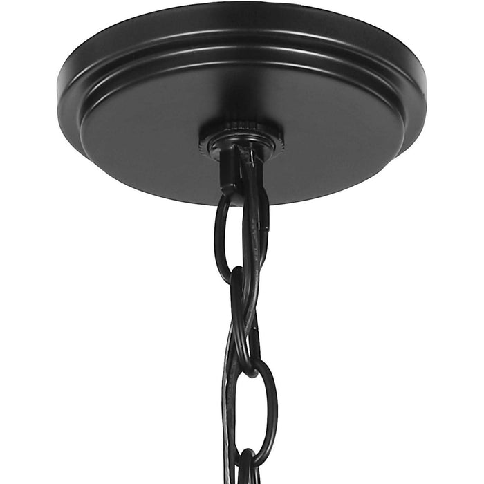 Myhouse Lighting Progress Lighting - P400227-031 - Six Light Foyer Chandelier - Bonita - Black