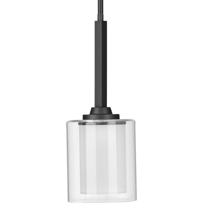 Myhouse Lighting Progress Lighting - P500103-143 - One Light Mini Pendant - Kene - Graphite