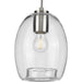 Myhouse Lighting Progress Lighting - P500159-009 - One Light Mini Pendant - Caisson - Brushed Nickel