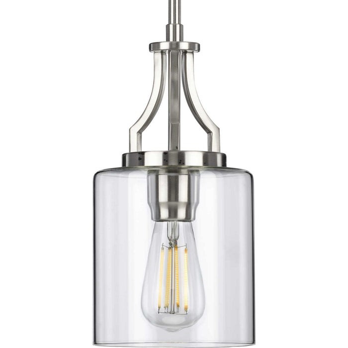 Myhouse Lighting Progress Lighting - P500208-009 - One Light Mini Pendant - Lassiter - Brushed Nickel