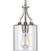 Myhouse Lighting Progress Lighting - P500208-009 - One Light Mini Pendant - Lassiter - Brushed Nickel