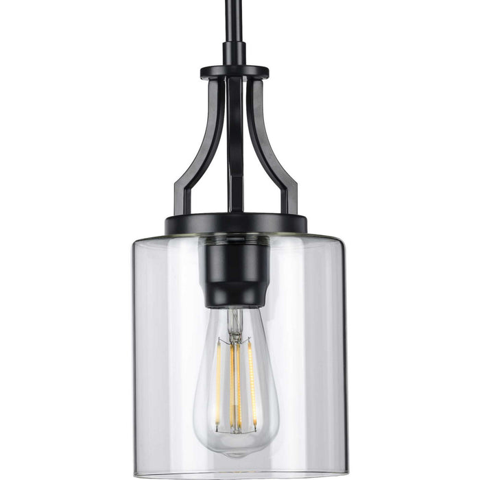 Myhouse Lighting Progress Lighting - P500208-031 - One Light Mini Pendant - Lassiter - Black