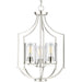 Myhouse Lighting Progress Lighting - P500209-009 - Three Light Foyer Pendant - Lassiter - Brushed Nickel