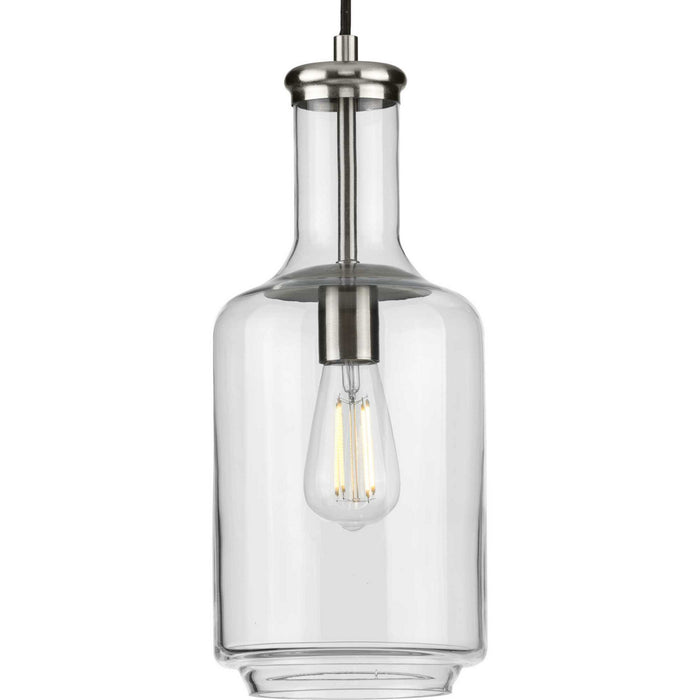 Myhouse Lighting Progress Lighting - P500229-009 - One Light Pendant - Latrobe - Brushed Nickel