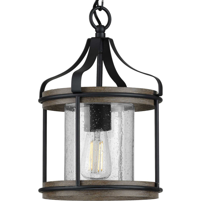 Myhouse Lighting Progress Lighting - P500234-031 - One Light Outdoor Pendant - Brenham - Black