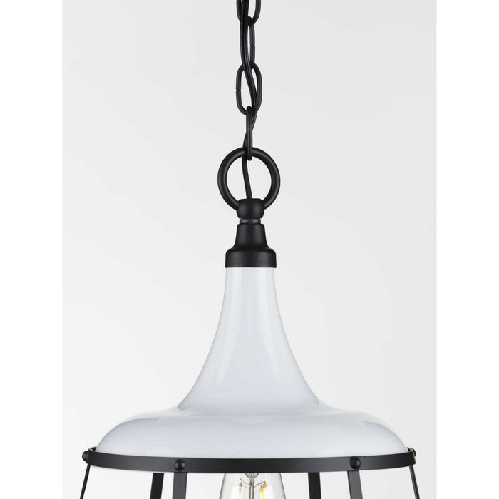 Myhouse Lighting Progress Lighting - P500236-030 - One Light Pendant - Bastille - White