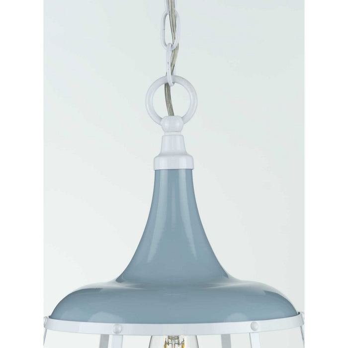 Myhouse Lighting Progress Lighting - P500236-164 - One Light Pendant - Bastille - Coastal Blue