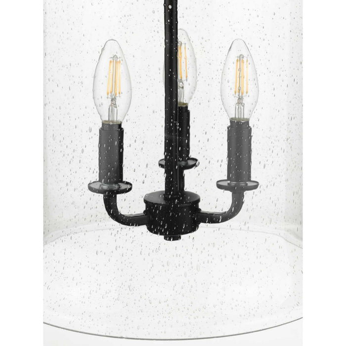 Myhouse Lighting Progress Lighting - P500239-031 - Three Light Pendant - Winslett - Black