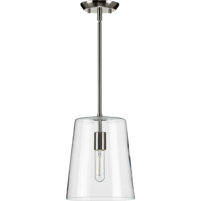 Myhouse Lighting Progress Lighting - P500241-009 - One Light Pendant - Clarion - Brushed Nickel