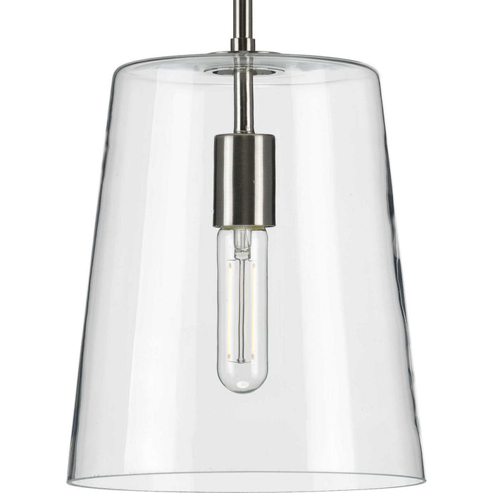 Myhouse Lighting Progress Lighting - P500241-009 - One Light Pendant - Clarion - Brushed Nickel