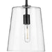 Myhouse Lighting Progress Lighting - P500241-031 - One Light Pendant - Clarion - Black