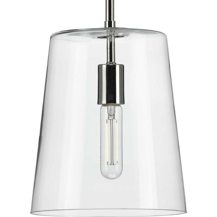 Myhouse Lighting Progress Lighting - P500241-104 - One Light Pendant - Clarion - Polished Nickel