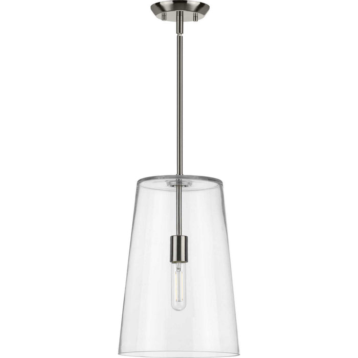 Myhouse Lighting Progress Lighting - P500242-009 - One Light Pendant - Clarion - Brushed Nickel