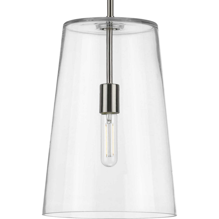 Myhouse Lighting Progress Lighting - P500242-009 - One Light Pendant - Clarion - Brushed Nickel