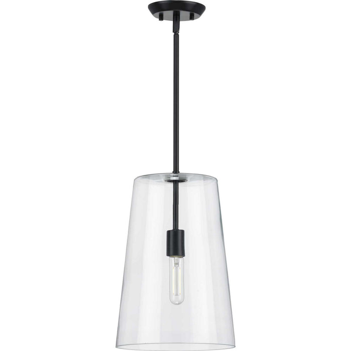 Myhouse Lighting Progress Lighting - P500242-031 - One Light Pendant - Clarion - Black