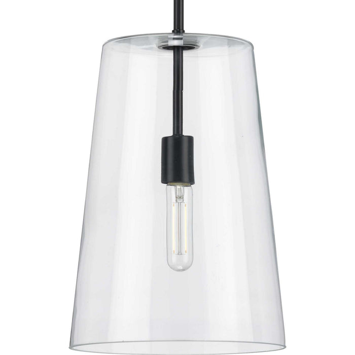 Myhouse Lighting Progress Lighting - P500242-031 - One Light Pendant - Clarion - Black