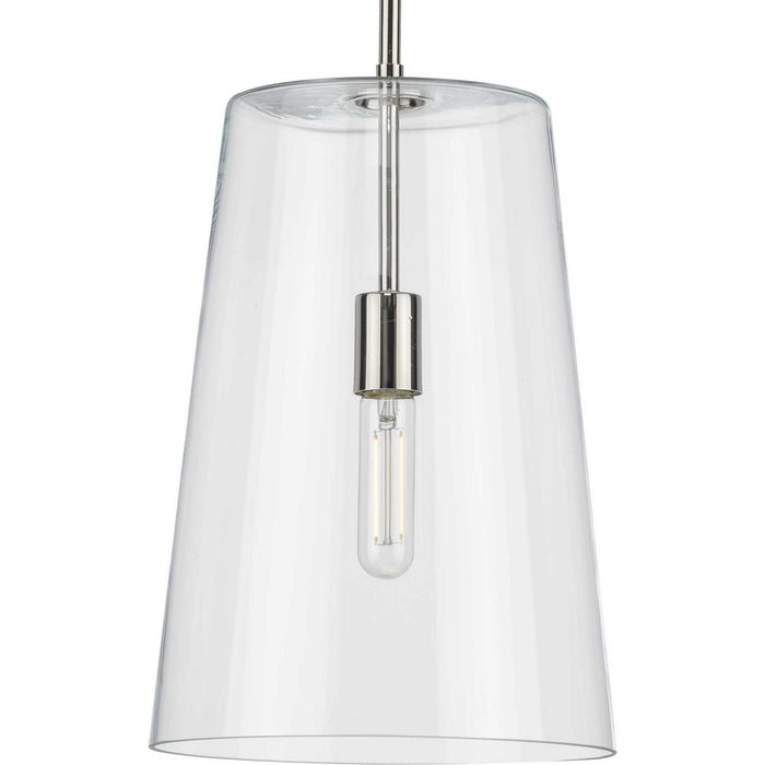 Myhouse Lighting Progress Lighting - P500242-104 - One Light Pendant - Clarion - Polished Nickel