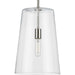 Myhouse Lighting Progress Lighting - P500242-104 - One Light Pendant - Clarion - Polished Nickel