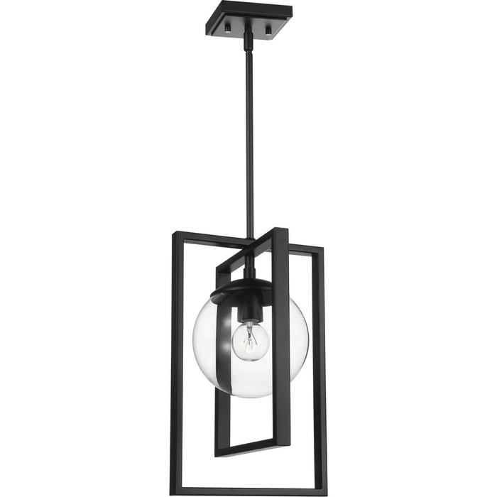 Myhouse Lighting Progress Lighting - P500283-031 - One Light Pendant - Atwell - Black