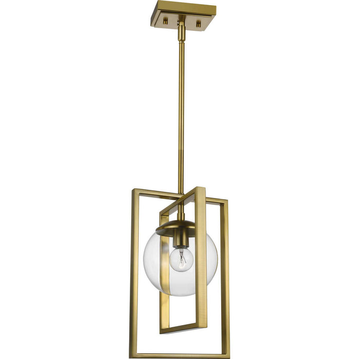 Myhouse Lighting Progress Lighting - P500283-109 - One Light Pendant - Atwell - Brushed Bronze