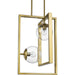 Myhouse Lighting Progress Lighting - P500284-109 - Two Light Pendant - Atwell - Brushed Bronze