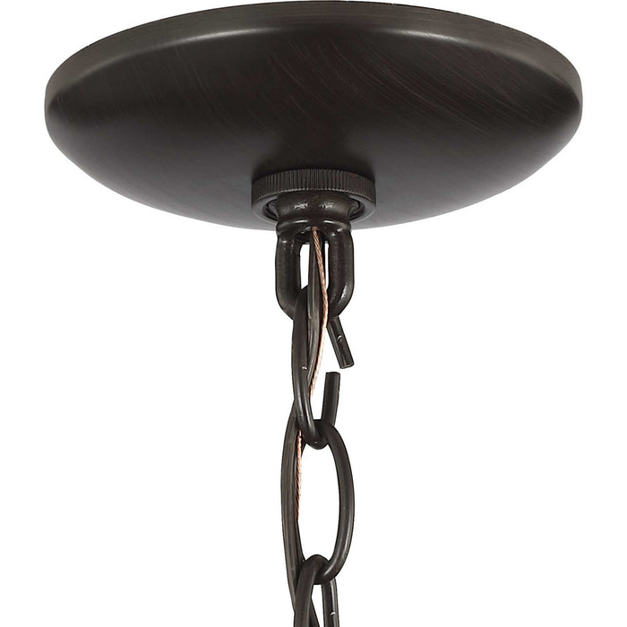 Myhouse Lighting Progress Lighting - P500287-020 - Five Light Pendant - Brandywine - Antique Bronze