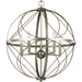 Myhouse Lighting Progress Lighting - P500287-134 - Five Light Pendant - Brandywine - Silver Ridge