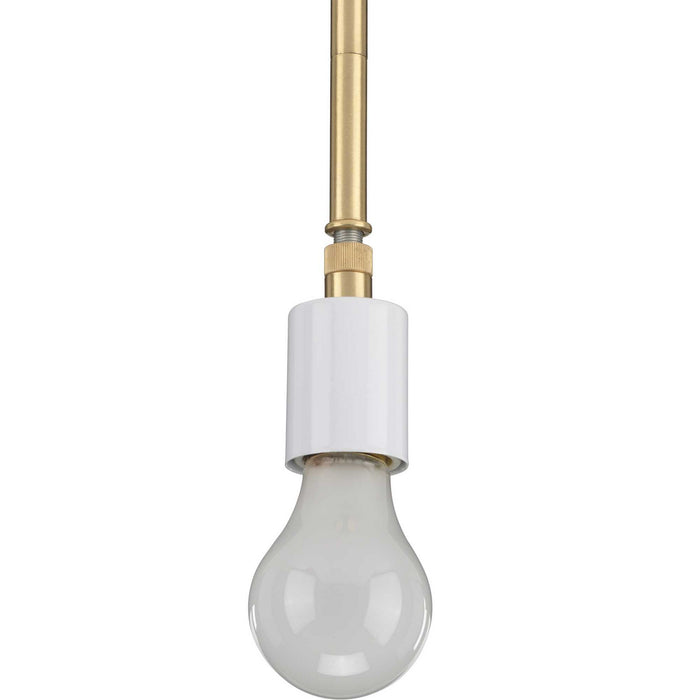 Myhouse Lighting Progress Lighting - P5198-12 - One Light Pendant - Markor - Satin Brass