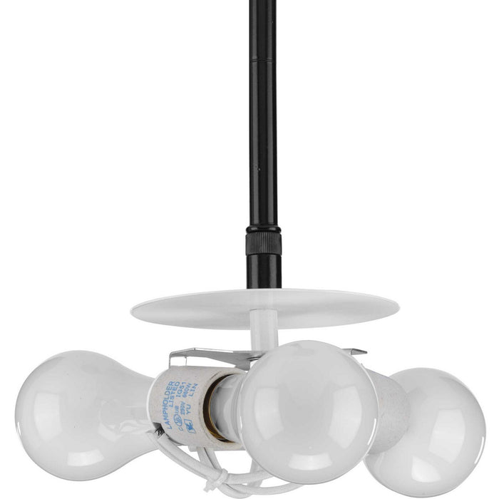 Myhouse Lighting Progress Lighting - P5199-31 - Three Light Pendant - Markor - Matte Black