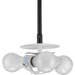 Myhouse Lighting Progress Lighting - P5199-31 - Three Light Pendant - Markor - Matte Black