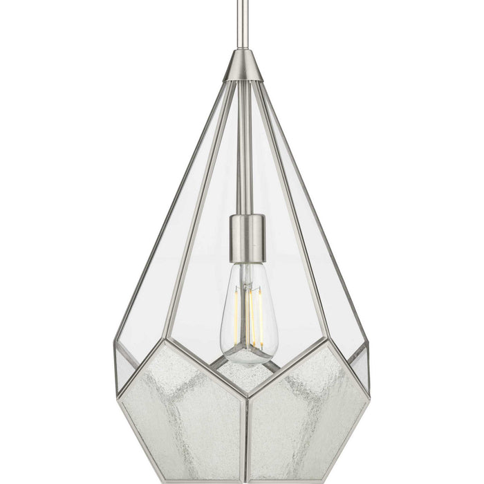 Myhouse Lighting Progress Lighting - P5319-09 - One Light Pendant - Cinq - Brushed Nickel