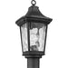 Myhouse Lighting Progress Lighting - P540062-031 - One Light Post Lantern - Marquette - Black