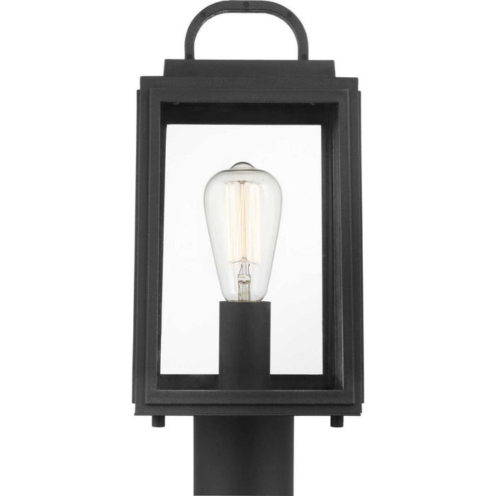 Myhouse Lighting Progress Lighting - P540064-031 - One Light Post Lantern - Grandbury - Black