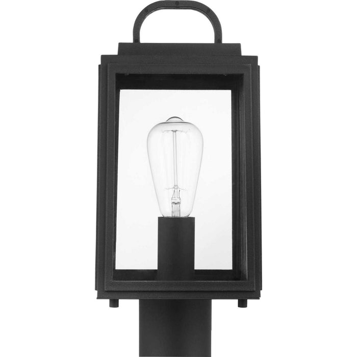 Myhouse Lighting Progress Lighting - P540064-031 - One Light Post Lantern - Grandbury - Black