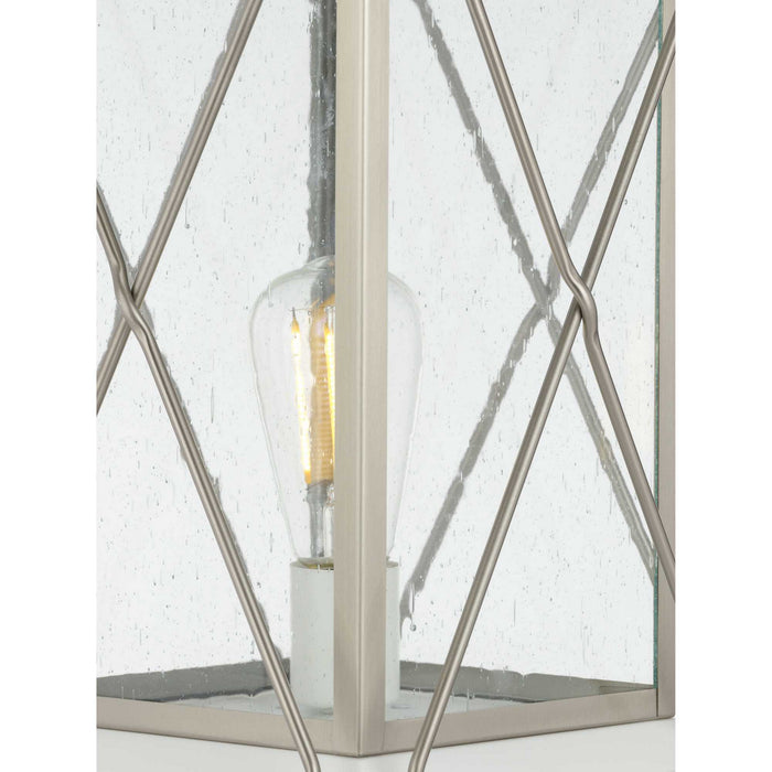 Myhouse Lighting Progress Lighting - P540068-135 - One Light Post Lantern - Barlowe - Stainless Steel