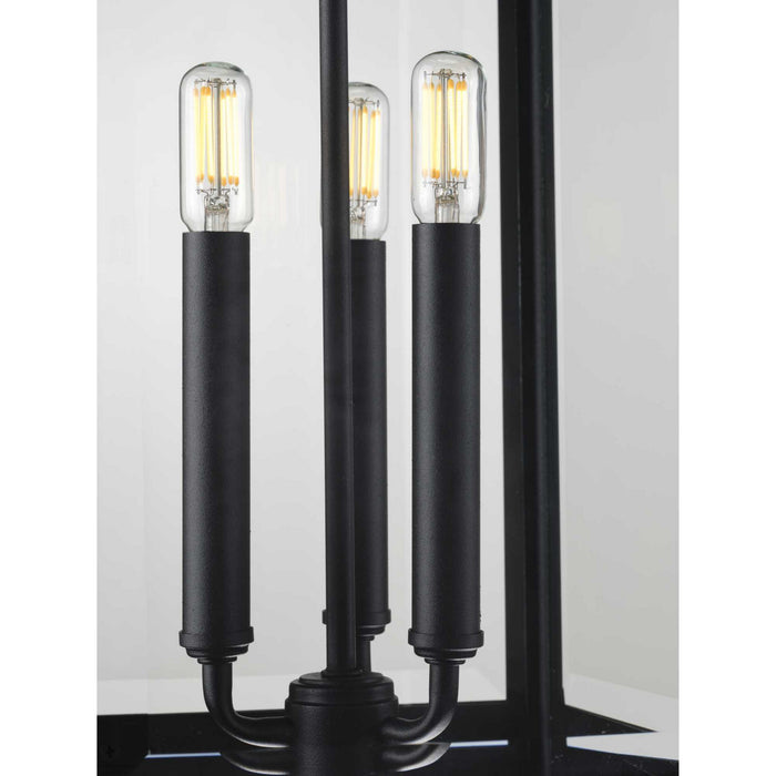 Myhouse Lighting Progress Lighting - P550004-031 - Three Light Hanging Lantern - Gibbes Street - Black