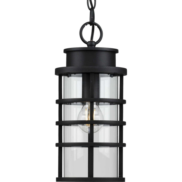 Myhouse Lighting Progress Lighting - P550061-031 - One Light Hanging Lantern - Port Royal - Black