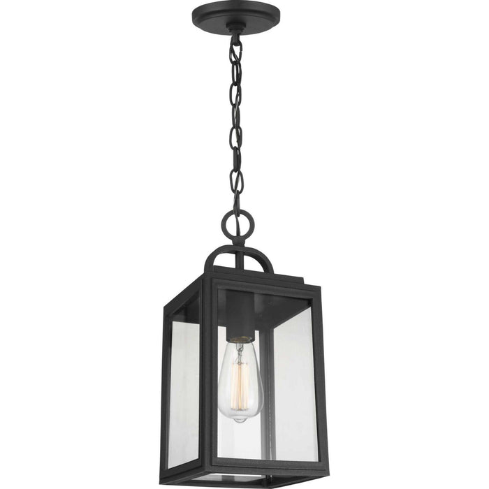 Myhouse Lighting Progress Lighting - P550064-031 - One Light Hanging Lantern - Grandbury - Black