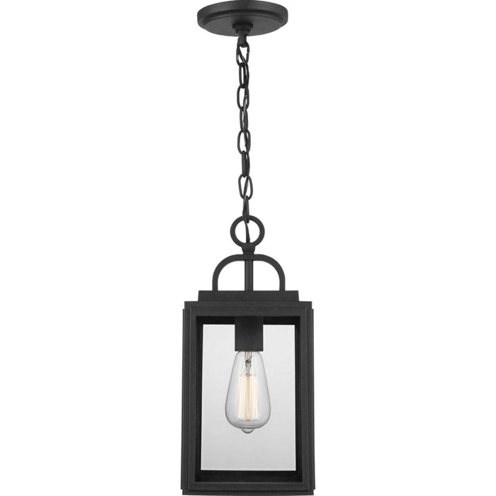 Myhouse Lighting Progress Lighting - P550064-031 - One Light Hanging Lantern - Grandbury - Black