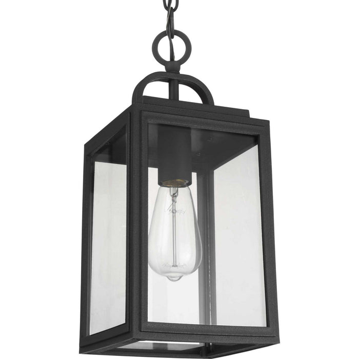 Myhouse Lighting Progress Lighting - P550064-031 - One Light Hanging Lantern - Grandbury - Black