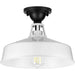 Myhouse Lighting Progress Lighting - P550070-030 - One Light Semi Flush Mount - Cedar Springs - White