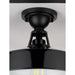 Myhouse Lighting Progress Lighting - P550070-031 - One Light Semi Flush Mount - Cedar Springs - Black