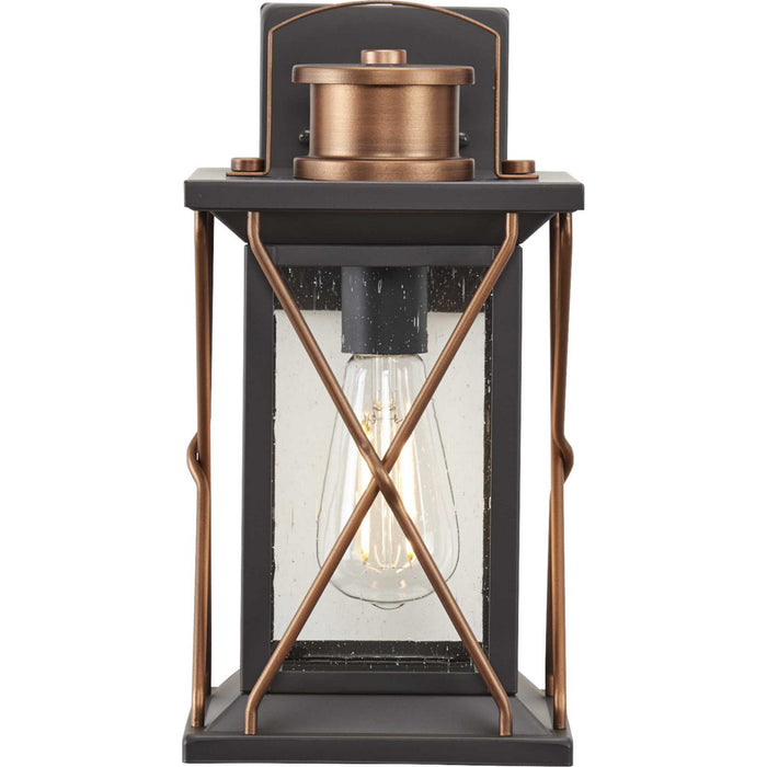 Myhouse Lighting Progress Lighting - P560156-020 - One Light Wall Lantern - Barlowe - Antique Bronze