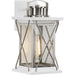 Myhouse Lighting Progress Lighting - P560156-135 - One Light Wall Lantern - Barlowe - Stainless Steel