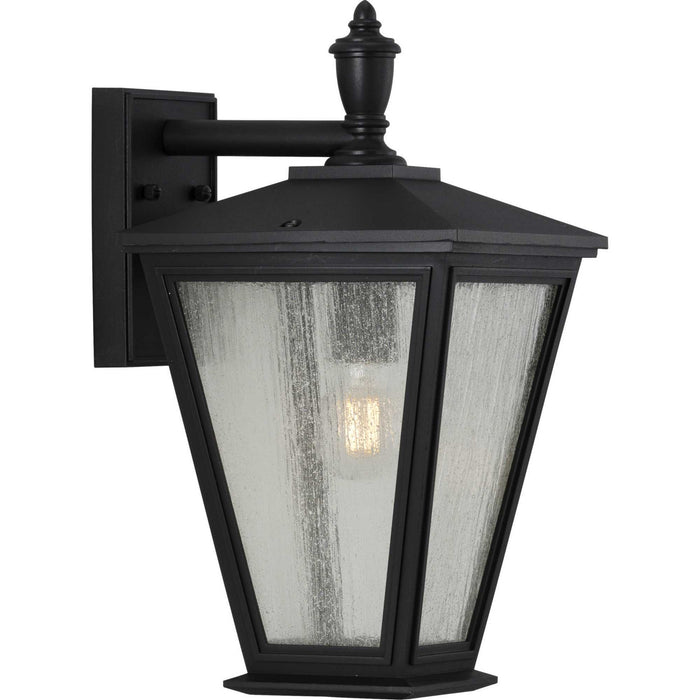 Myhouse Lighting Progress Lighting - P560167-031 - One Light Wall Lantern - Cardiff - Black