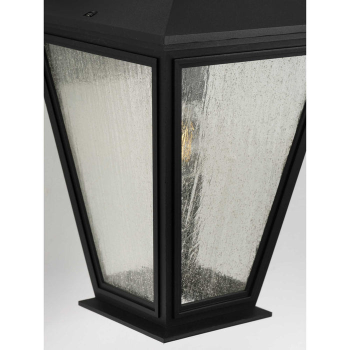 Myhouse Lighting Progress Lighting - P560167-031 - One Light Wall Lantern - Cardiff - Black