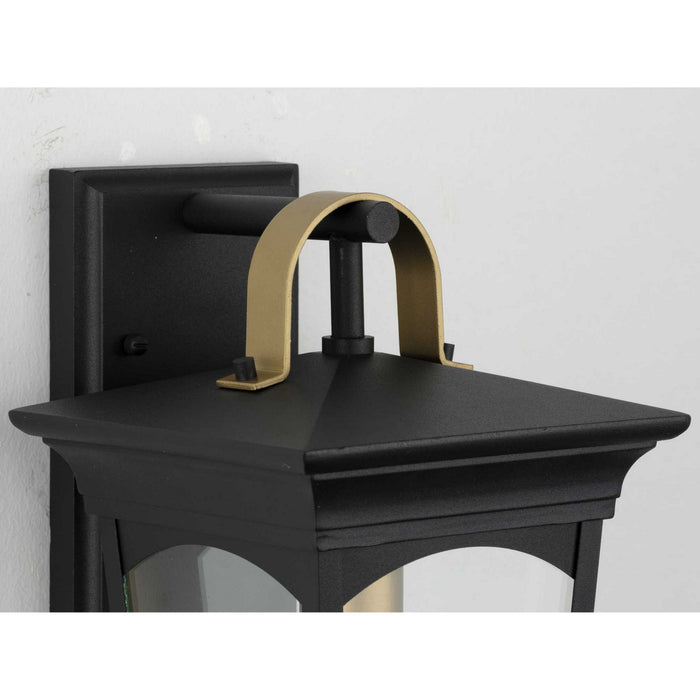 Myhouse Lighting Progress Lighting - P560182-031 - One Light Wall Lantern - Chatsworth - Black