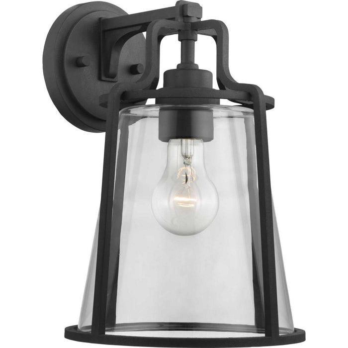 Myhouse Lighting Progress Lighting - P560185-031 - One Light Wall Lantern - Benton Harbor - Black